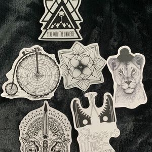 B&W Sticker Pack